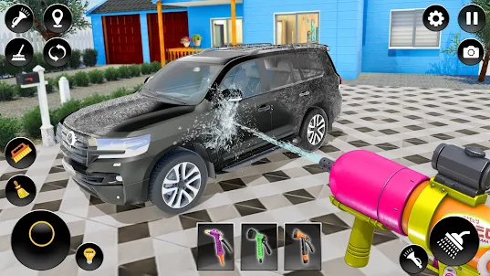 Car Wash Game : Power Wash Sim