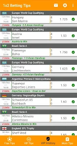Football betting on sale tips 1x2