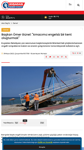 Kuşadası Haber Ajansı Screen 2