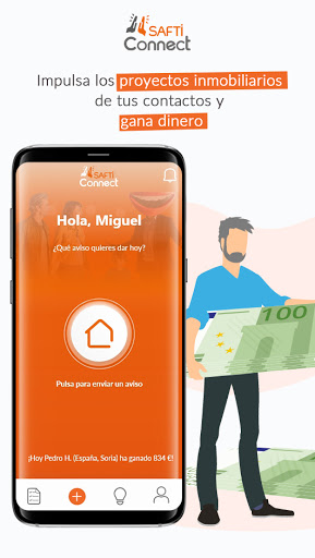 Android application SAFTI Connect España screenshort