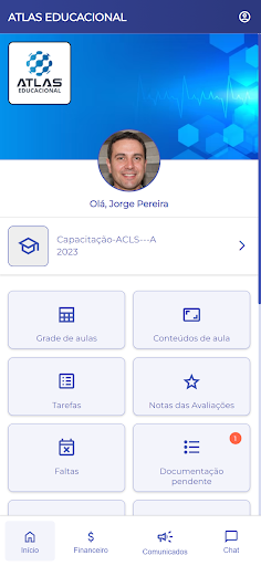 Android application Atlas Educacional screenshort