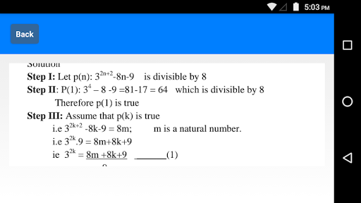 Mathematics Class 11 Solutions Screenshot 4 - AppWisp.com