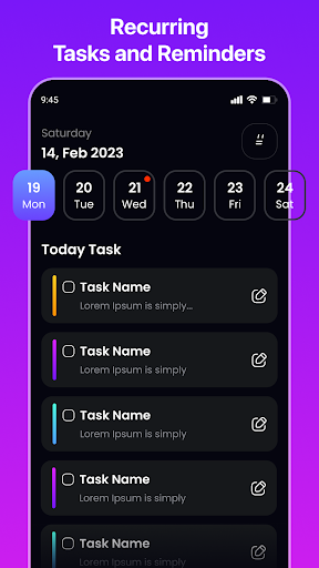 2024 Task Planner & To Do List Screen 3