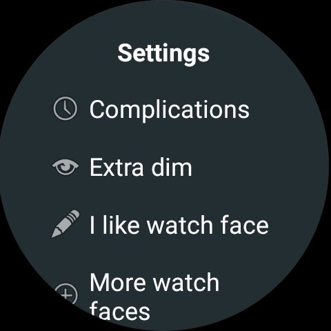 Dilands Tungsten for Wear OS Screen 3