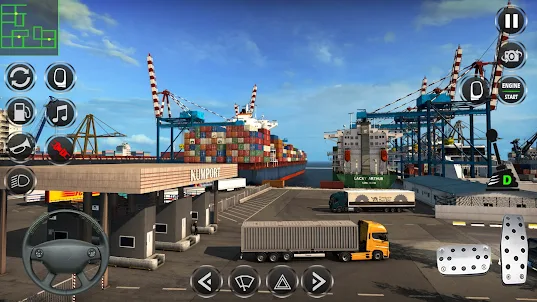 Euro Truck Cargo Transport 3D