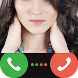 Cute Girl Fake Call App Free icon