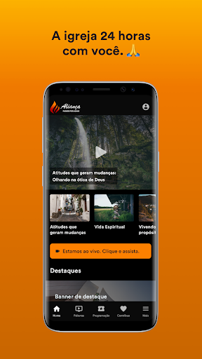 Android application Aliança Igreja em Células screenshort