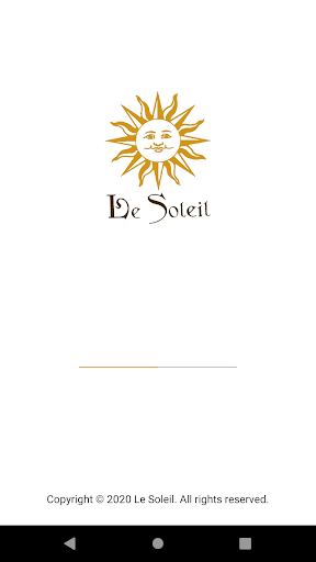 Android application Le Soleil screenshort