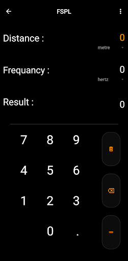 RFcalcX Screen 2