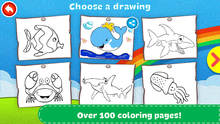 Paint and Learn Animals  Featured Image for Version 