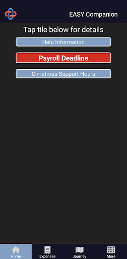Android application EASY Companion screenshort