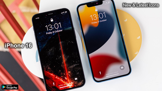 Screenshot 4 Launcher iOS 16:iPhone 16 Pro android