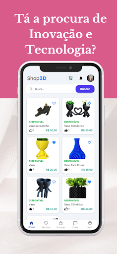 Android application Shop3D screenshort