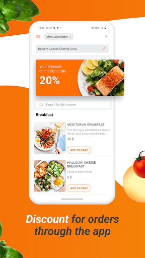 Delivery Guru Restaurant Screen 2