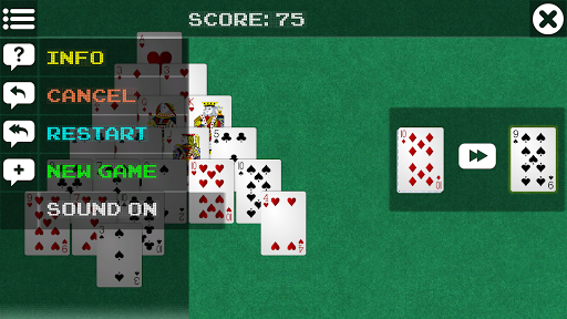 Pyramid Solitaire Screen 3
