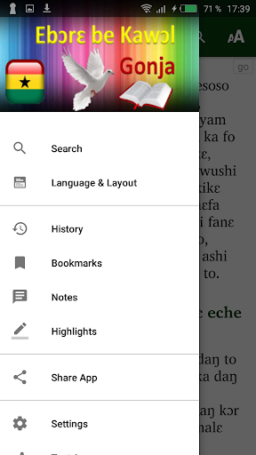 Gonja with English Bible screenshot 5