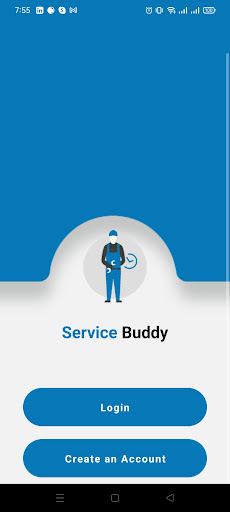 Android application Service Buddy screenshort