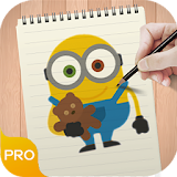Learn To Draw Minions Pro icon