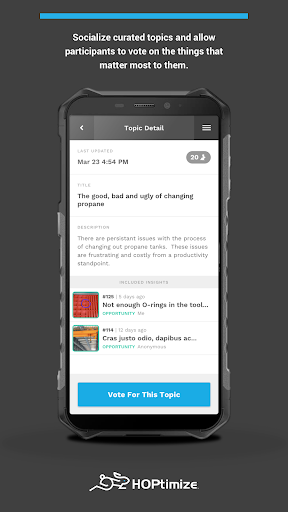 HOPtimize Screen 3