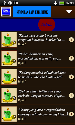 Kumpulan kata kata bijak Screen 3