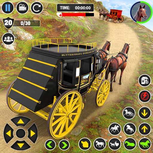 Horse Cart Transport Taxi Game 1.22 Icon