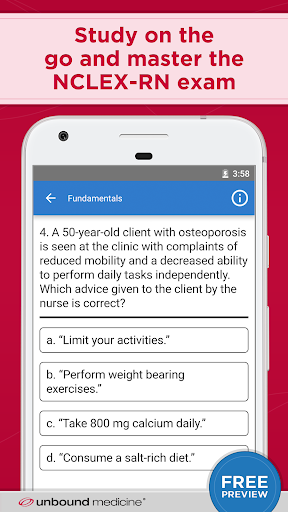 Android application NCLEX-RN Quest screenshort