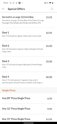 Parkfield Pizza & Chippy Screen 3