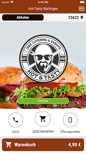 Android application Hot-Tasty Nürtingen screenshort