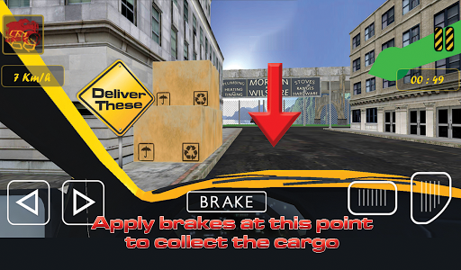 Android application Cargo Truck Delivery Simulator screenshort