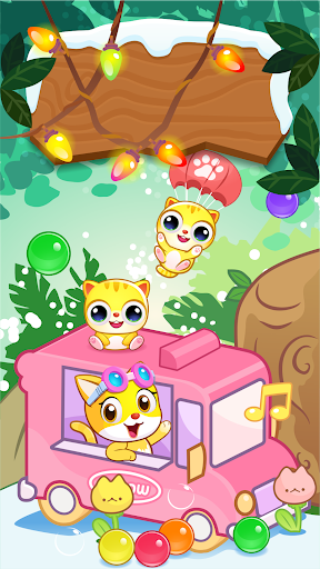Cat poptime: Bubble Story Screen 2
