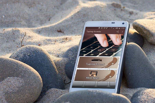 Android application Typing Sounds screenshort