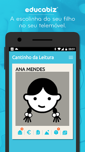 Android application Educabiz screenshort