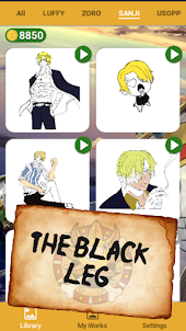 OP Pirates Coloring by Number