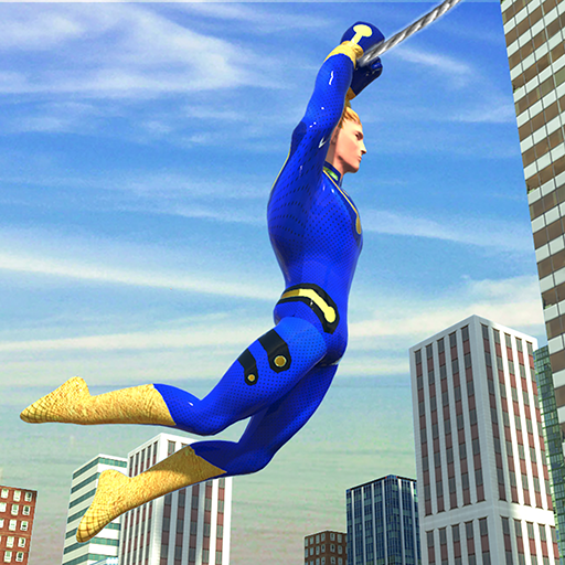 Flying Hero Crime Simulator 3d