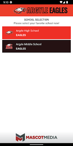 Argyle Eagles Athletics Screen 2
