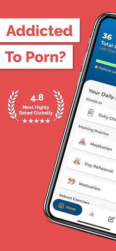 Android application Reboot: Quit Porn Addiction screenshort