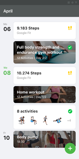 Code Green Fitness Screen 2