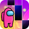 Among Us Imposter Piano Tiles game apk icon