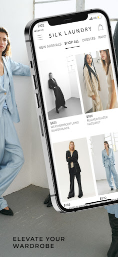 Android application SILK LAUNDRY screenshort
