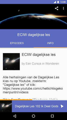 ECIW Dagelijkse Les