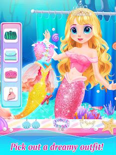 Mermaid Games: Princess Makeup 1.1 APK screenshots 5