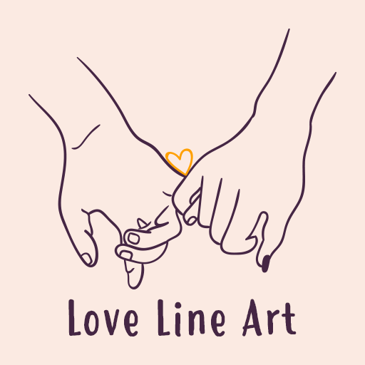 Love Line Art Theme +HOME logo