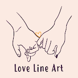 Love Line Art Theme +HOME icon