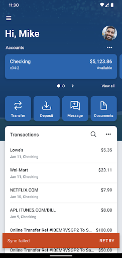 JBT Digital Banking Screen 2