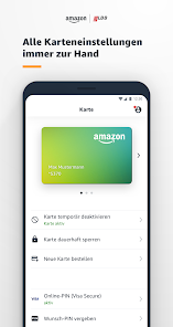 Amazon.de VISA Karte - Apps on Google Play