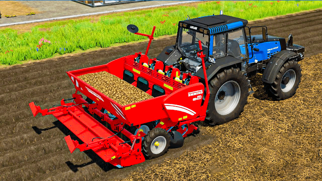 Captura de Pantalla 2 US Agriculture Farming Sim 3D android