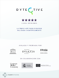 Dytective para la dislexia