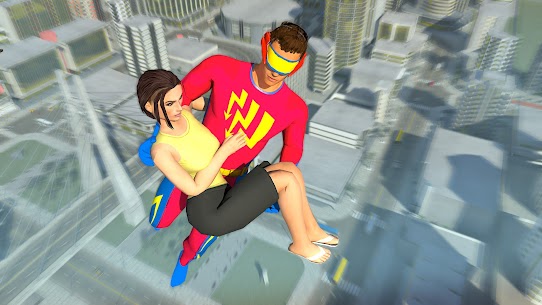 Flying Superhero Rescue Mission – Crime Fighter For PC installation