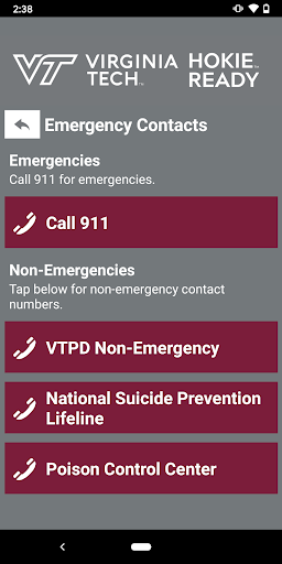Hokie Ready Screen 2