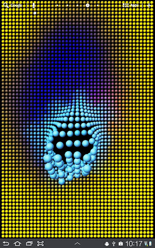 Android application Magnetic Balls Lite screenshort